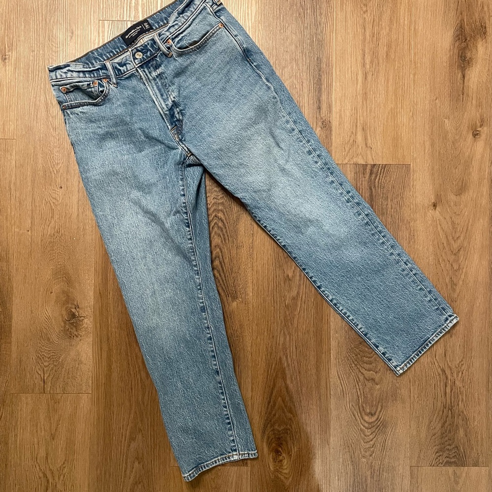 Abercrombie Vintage Straight Jeans 33x30